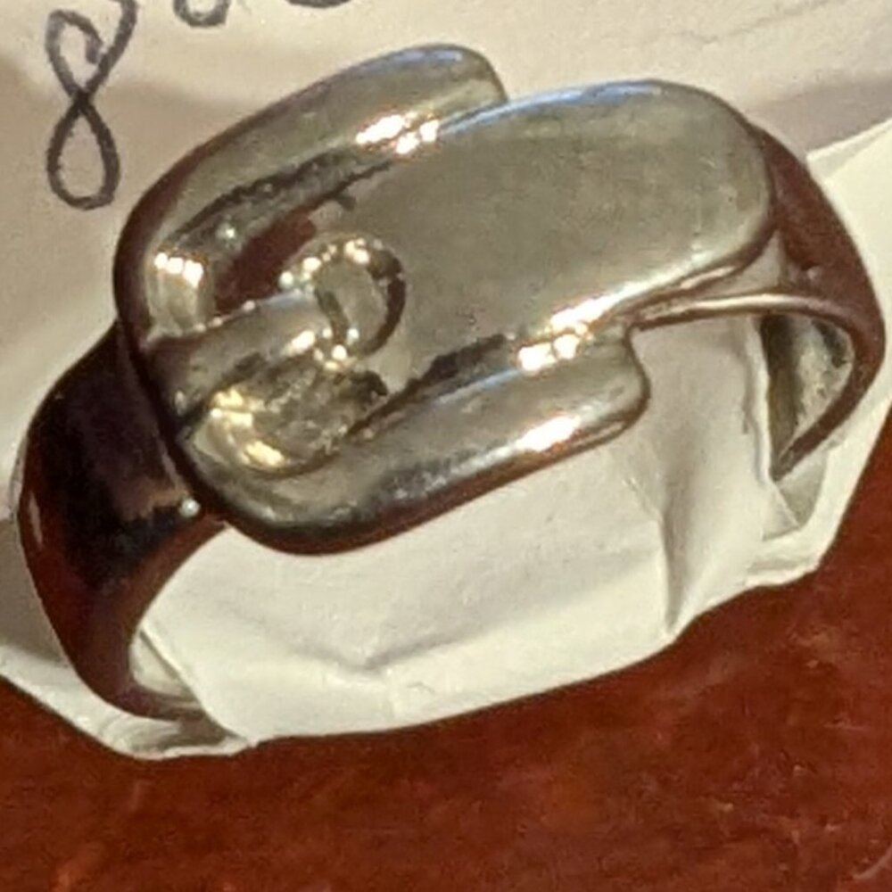 Vintage Buckle ring #20